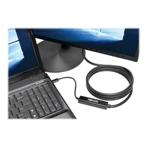 Tripp Lite U444-006-D video cable adapter 70.9" (1.8 m) USB Type-C DVI-D Black