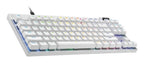 Logitech PRO X TKL Rapid keyboard Gaming USB QWERTY English White
