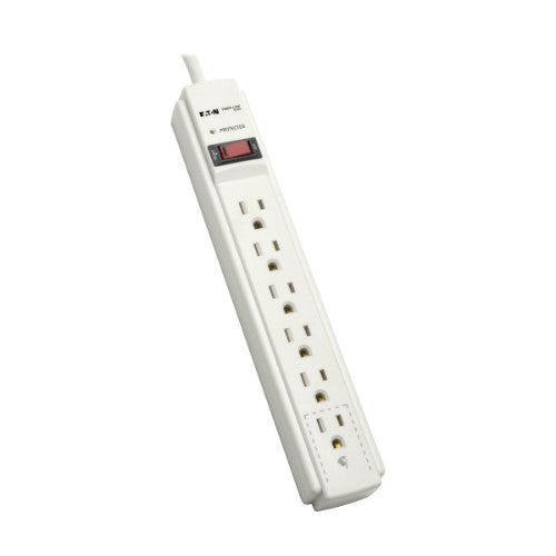 Tripp Lite TLP606 surge protector Gray 6 AC outlet(s) 120 V 70.9" (1.8 m)