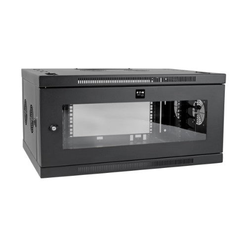 Tripp Lite SRW6UDPGVRT rack cabinet 6U Wall mounted rack Black