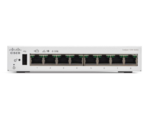 Cisco C1200-8T-D network switch Managed L2/L3 Gigabit Ethernet (10/100/1000) White