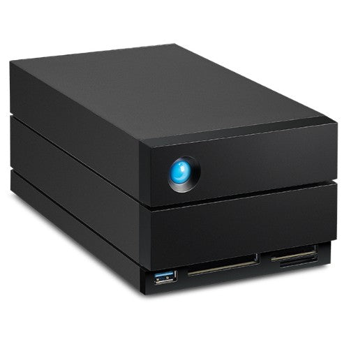 LaCie 2big Dock v2 disk array 60 TB Desktop Black
