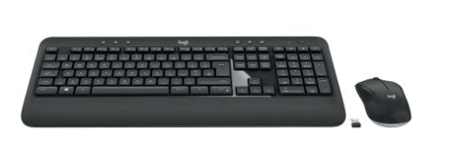 Logitech 920-008671 keyboard Mouse included RF Wireless QWERTY English Black, White