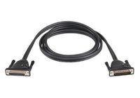 ATEN 2L2703 serial cable Black 118.1" (3 m) DB-25