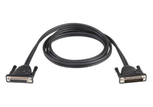 ATEN 2L2703 serial cable Black 118.1" (3 m) DB-25