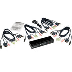 Tripp Lite B004-DUA4-HR-K KVM switch Black