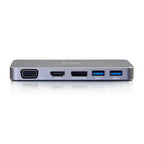 C2G 54439 notebook dock/port replicator USB 3.2 Gen 1 (3.1 Gen 1) Type-C Gray