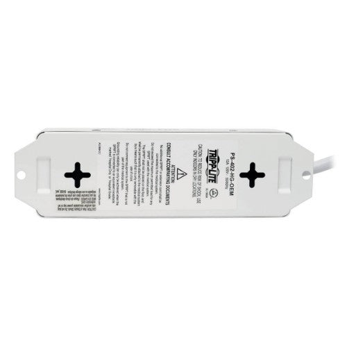 Tripp Lite PS-402-HG-OEM surge protector White 4 AC outlet(s) 120 V 180" (4.57 m)