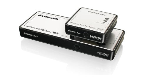 iogear GWHDMS52MB AV extender AV transmitter & receiver Black