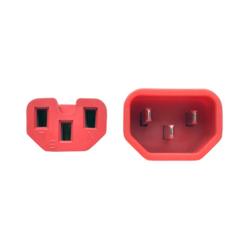 Tripp Lite P018-003-ARD power cable Red 35.4" (0.9 m) C14 coupler C15 coupler