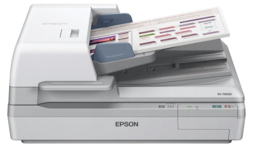 Epson WorkForce DS-70000 Flatbed & ADF scanner 600 x 600 DPI A4 White