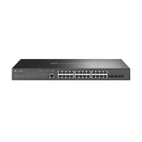 TP-Link Omada SG3428XMP network switch Managed L2+ Gigabit Ethernet (10/100/1000) Power over Ethernet (PoE) 1U Black