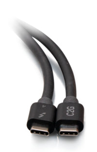 C2G C2G28885 18.1" (0.46 m) 40 Gbit/s Black