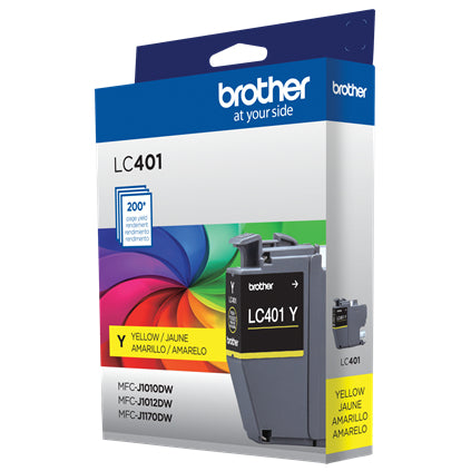 Brother LC401YS ink cartridge 1 pc(s) Original Standard Yield Yellow