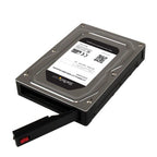 StarTech.com 25SAT35HDD drive bay panel 3.5" Storage drive tray Black, Silver