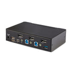 StarTech.com D86A2-2-PORT-8K-KVM KVM switch Black