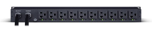 CyberPower PDU44002 power distribution unit (PDU) 10 AC outlet(s) 1U Black