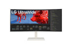 LG 38BR85QC-W computer monitor 38" 3840 x 1600 pixels UltraWide Quad HD+ LCD White