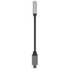 VisionTek 901480 audio cable USB Type-C RCA + 3.5mm Black, Gray