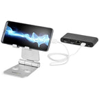 StarTech.com USPTLSTND holder Multimedia stand Mobile phone/Smartphone, Tablet/UMPC Silver