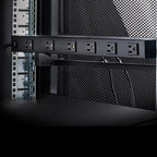 StarTech.com 8NM8-RACK-MOUNT-PDU power distribution unit (PDU) 8 AC outlet(s) 1U Black