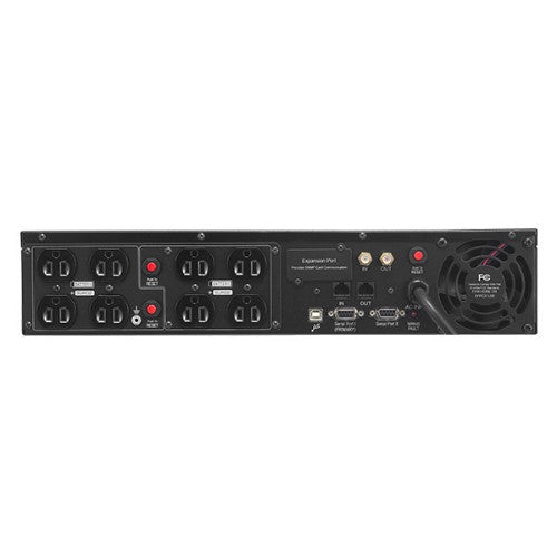 CyberPower OR1500LCDRT2U uninterruptible power supply (UPS) Line-Interactive 1.5 kVA 900 W 8 AC outlet(s)