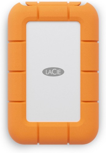 LaCie STMF4000400 external solid state drive 4 TB USB Type-C USB 3.2 Gen 2x2 Gray, Orange