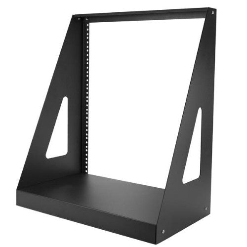 StarTech.com 2POSTRACK12 rack cabinet 12U Freestanding rack Black
