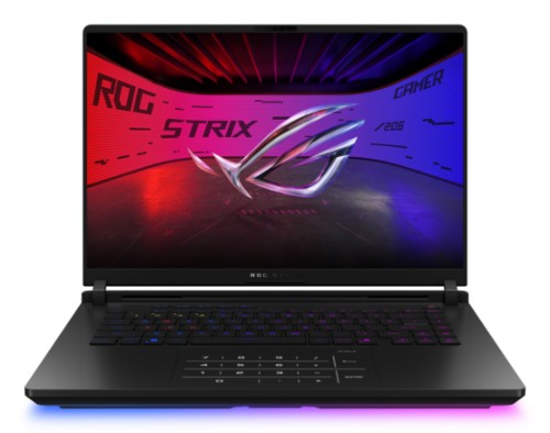 ASUS ROG Strix SCAR 16 G635LX-XS99-CA Intel Core Ultra 9 275HX Laptop 16" WQXGA 64 GB DDR5-SDRAM 4 TB SSD NVIDIA GeForce RTX 5090 Wi-Fi 7 (802.11be) Windows 11 Pro Black