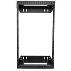 StarTech.com RACK-18U-20-WALL-OA rack cabinet Wall mounted rack Black