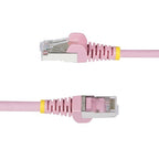 StarTech.com NLPN-50F-CAT6A-PATCH networking cable Pink 598.4" (15.2 m) S/FTP (S-STP)