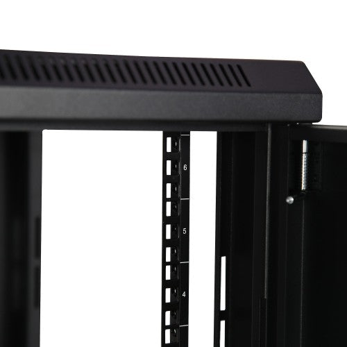 StarTech.com RK616WALM rack cabinet 6U Wall mounted rack Black