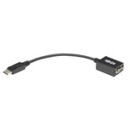 Tripp Lite P134-06N-VGA-BP video cable adapter 5.91" (0.15 m) DisplayPort VGA (D-Sub) Black