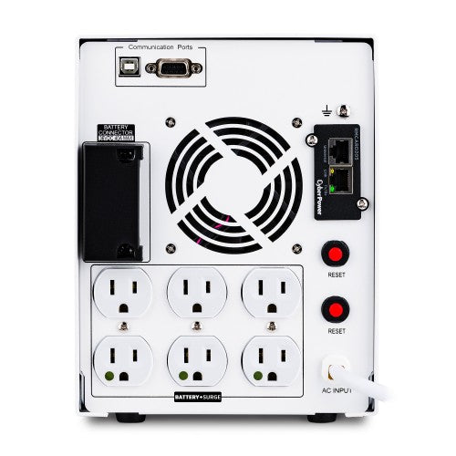 CyberPower M1100XL uninterruptible power supply (UPS) Line-Interactive 1.1 kVA 880 W 6 AC outlet(s)