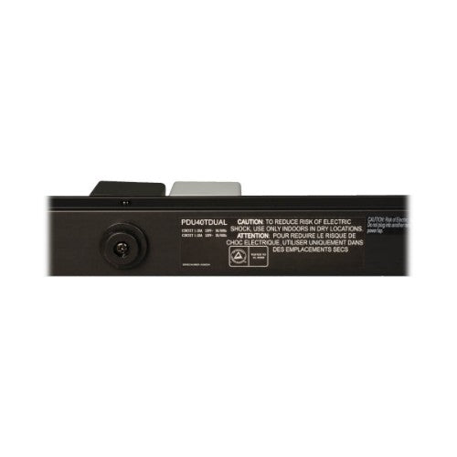 Tripp Lite PDU40TDUAL power distribution unit (PDU) 40 AC outlet(s) 0U Black