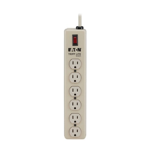 Tripp Lite 6SPDX-15 surge protector Beige 6 AC outlet(s) 120 V 180" (4.57 m)