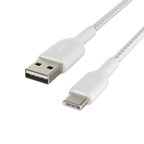 Belkin CAB002BT1MWH USB cable 39.4" (1 m) USB A USB C White