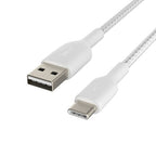 Belkin CAB002BT1MWH USB cable 39.4" (1 m) USB A USB C White