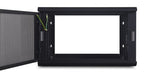 APC AR106 rack cabinet 6U Wall mounted rack Black
