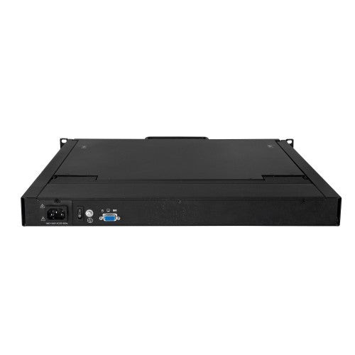 StarTech.com RKCONS1901 rack console 19" 1280 x 1024 pixels Steel Black 1U