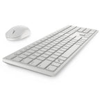 DELL KM5221W-WH keyboard Mouse included Office RF Wireless AZERTY French White