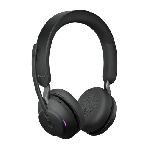 Jabra Evolve2 65 Headset Wireless Head-band Office/Call center USB Type-A Bluetooth Charging stand