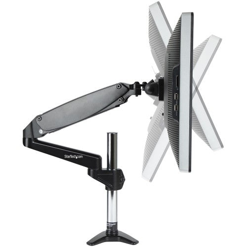 StarTech.com ARMPIVOTE2 monitor mount / stand 49" Desk Black