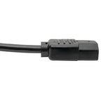 Tripp Lite P006-010-HG10 power cable Black 118.1" (3 m) NEMA 5-15P C13 coupler