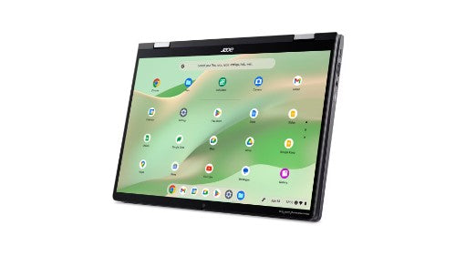 Acer Chromebook Enterprise Spin 714 CP714-2WN-53TY Intel® Core™ i5 i5-1335U 14" Touchscreen WUXGA 16 GB LPDDR4x-SDRAM 256 GB SSD Wi-Fi 6E (802.11ax) ChromeOS Gray
