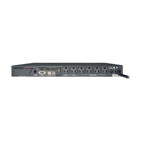 Tripp Lite SMART750RM1U uninterruptible power supply (UPS) Line-Interactive 0.75 kVA 600 W 6 AC outlet(s)