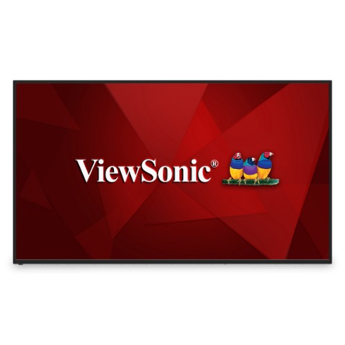 Viewsonic CDE4312 signage display Digital signage flat panel 43" LED Wi-Fi 230 cd/m² 4K Ultra HD Black Built-in processor Android 9.0 16/7