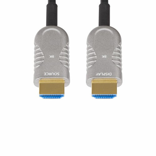 StarTech.com 8K-A-50F-HDMI-CABLE HDMI cable 598.4" (15.2 m) HDMI Type A (Standard) Black, Silver