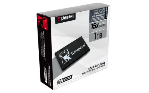 Kingston Technology KC600 1 TB 2.5" Serial ATA III 3D TLC