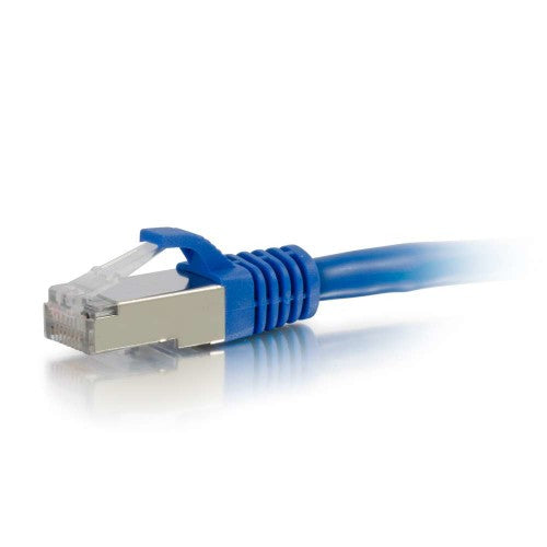 C2G 7ft Cat6a networking cable Blue 83.9" (2.13 m) S/FTP (S-STP)